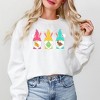 Simply Sage Market Women's Graphic Sweatshirt Easter Gnomes - 2 of 3