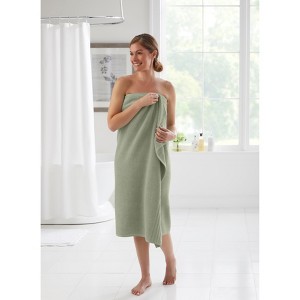 BrylaneHome Zero Twist 100% Cotton Oversized Bath Sheet - 1 of 1