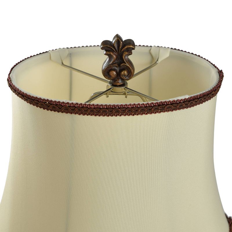 Maximus Table Lamp Bronze Finish with Ivory Shade - StyleCraft, 6 of 8