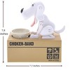 My Dog Piggy Bank - Robotic Coin Munching Toy Money Box (White) - 3 of 4