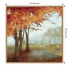 Amanti Art A Sense of Space II by Asia Jensen Canvas Wall Art Print Framed 22 x 22-in. - 4 of 4