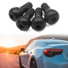 Unique Bargains Tubeless Wheel Tyre Tire Valve Stem for Truck Car Auto 35mm Length Black 4pcs - 3 of 4