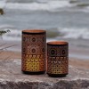 Mandala Punched Metal Candle Holder (Set of 2) - 2 of 4
