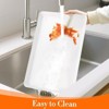 Attop 4-Piece Serving Tray Set 14x9.3inch Reusable Plastic Trays for Entertaining BBQ Snacks Fruits Kitchen Party Food Serving - 3 of 4