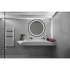 24inch Bathroom Led Classy Vanity Mirror with focused backplane,Black aluminum alloy frame,High Lumen,Dimmable Touch,Wall Switch Control, Anti-Fog - 2 of 4