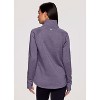 RBX Active Women's Zip Mock Neck Wrap Fleece Pullover Sweatshirt With Pockets - 2 of 4