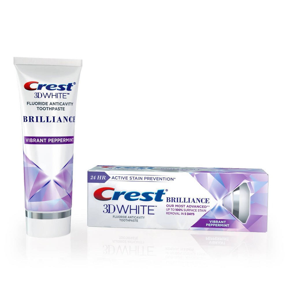 UPC 037000889427 product image for Crest 3D White Brilliance Teeth Whitening Vibrant Peppermint Toothpaste - 3.9oz | upcitemdb.com