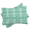 Full/Queen Schatzi Brown Bexeley Tie Dye Duvet Set Mint - Deny Designs: Microfiber, Reversible, 300 Thread Count - 3 of 4