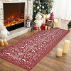 Christmas Area Rug Christmas Themed Holidays Winter Decorations Rugs Soft Foldable Accent Rugs for Living Room Bedroom - 2 of 4