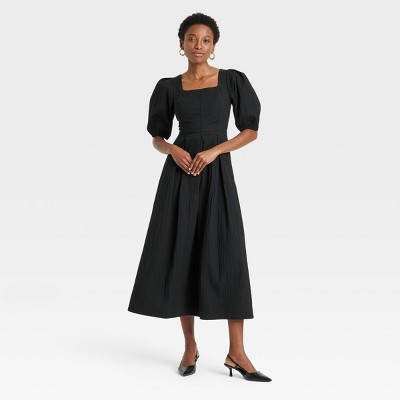 Women's Short Sleeve Midi Dress - A New Day™