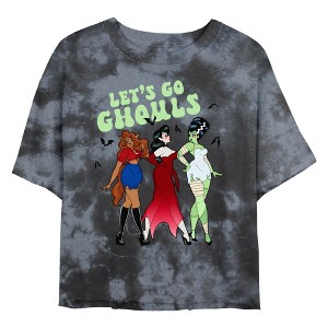 Juniors Lost Gods Let's Go Ghouls Squad T Shirt - 1 of 4