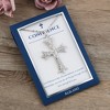 Anna-Kaci Silver Tone Crystal Rhinestone Cross Patonce Fashion Necklace with Message Card Envelope Jewelry Gift - 3 of 4