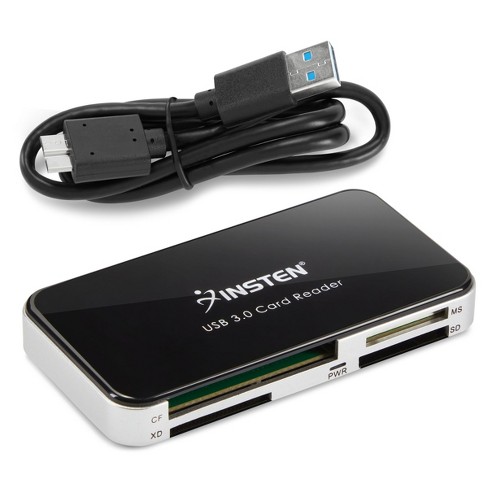 SD Card Reader USB 3.0, FEMORO Memory Card Reader 4-in-1, TF Micro SD MS