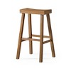 Maven Lane Vincent Backless Wooden Bar Height Bar Stool - 2 of 4