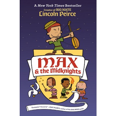 Max and the Midknights - (Max &#38; the Midknights) by  Lincoln Peirce (Paperback)