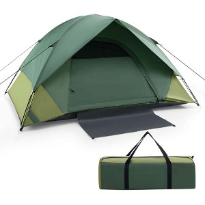 Costway 2-person Camping Tent Lightweight Outdoor Tent with Removable Rain Fly Carrying Bag - 1 of 4
