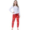 Disney Mickey Mouse Juniors' Fairisle Plush Fleece Sleep Lounge Pajama Pants - image 2 of 4