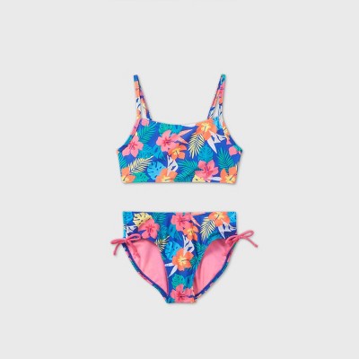 girls tropical swimsuit