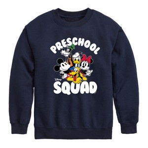 Boys' - Disney - Preschool Squad Graphic Long Sleeve Fleece Sweatshirt - 1 of 4