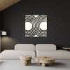 Over The Rainbow BW II by Moira Hershey Unframed Wall Canvas - iCanvas - 3 of 4