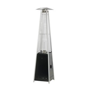 Heatmaxx 40000 BTU Propane Pyramid Spiral Flame Outdoor Patio Portable Heater Black - 1 of 4