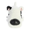 Aurora Medium Bronte Bull Terrier Schnozzles Playful Stuffed Animal White 11" - 2 of 4