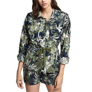 Sanctuary Clothing Womens Island Fever Floral Button Up Shirt - 1 of 1