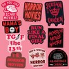 Horror Sticker Extra Large Stickers for Adults Funny Adhesives with Memes - Crazy Dog - 2 of 4