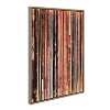 Kate and Laurel Sylvie Record Player Framed Canvas Set by Various Artists - 2 of 4