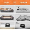 Artlogo Extra Large Memory Premium Foam Dog Bed Orthopedic Waterproof Pet Sofa Beds with Pillow & Washable Cushion & Removable Cover - 4 of 4