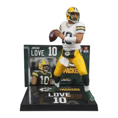 Mcfarlane Toys Green Bay Packers NFL Jordan Love McFarlane Action Figure | White Jersey Chase