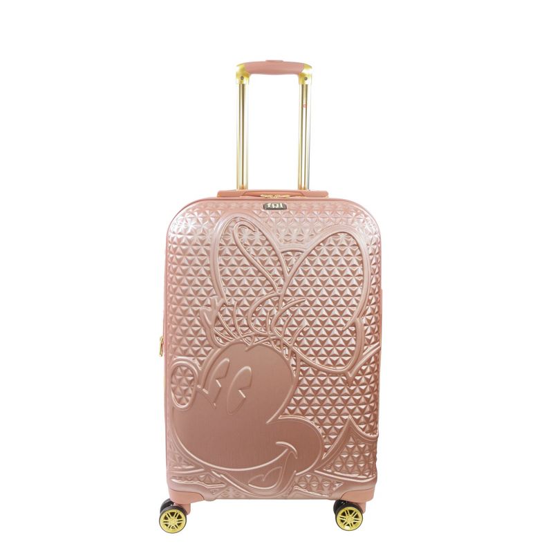 Disney Ful Textured Minnie Mouse 25in Hard Sided Rolling Luggage, 2 of 5