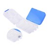 Unique Bargains 8 Grids 3 Fold Pill Case 1 Pc - 3 of 4