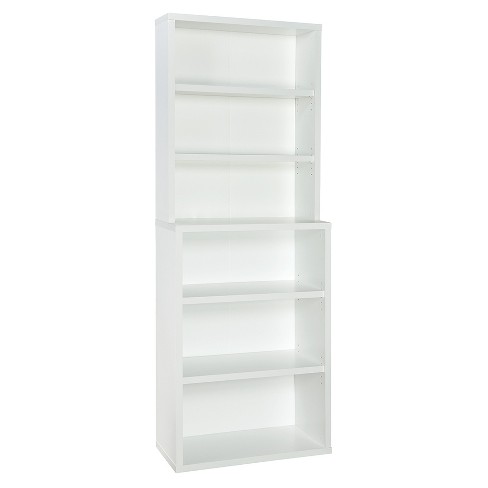 target bookshelf white