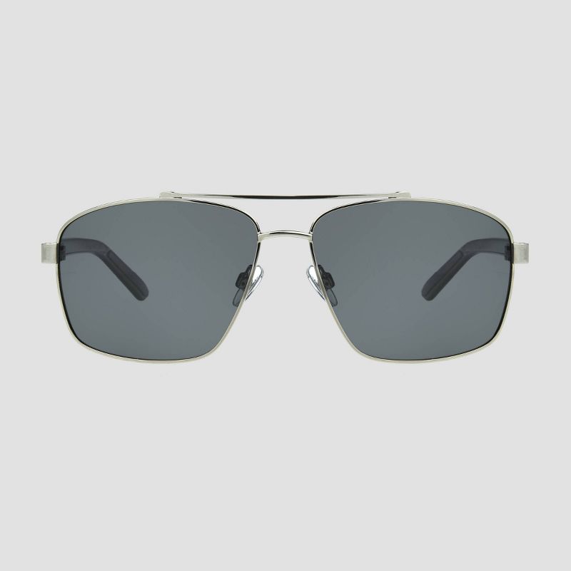 Men&#39;s Aviator Sunglasses - All In Motion&#8482; Gray, 1 of 5