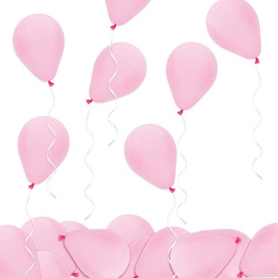Sparkle and Bash 200 Pack Mini Birthday Balloons (5 in, Pastel Pink)