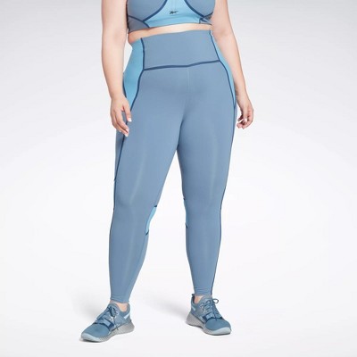 Reebok Lux High-waisted Colorblock Tights (plus Size) Womens Athletic  Leggings : Target