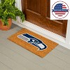 EvergreenNFLSeattle Seahawks Logo Natural Coir 28 x 16 Inches Indoor Outdoor Doormat - 2 of 4