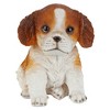 Design Toscano Red & White Cavalier King Charles Puppy Partner Collectible Dog Statue - Multicolored - 2 of 4