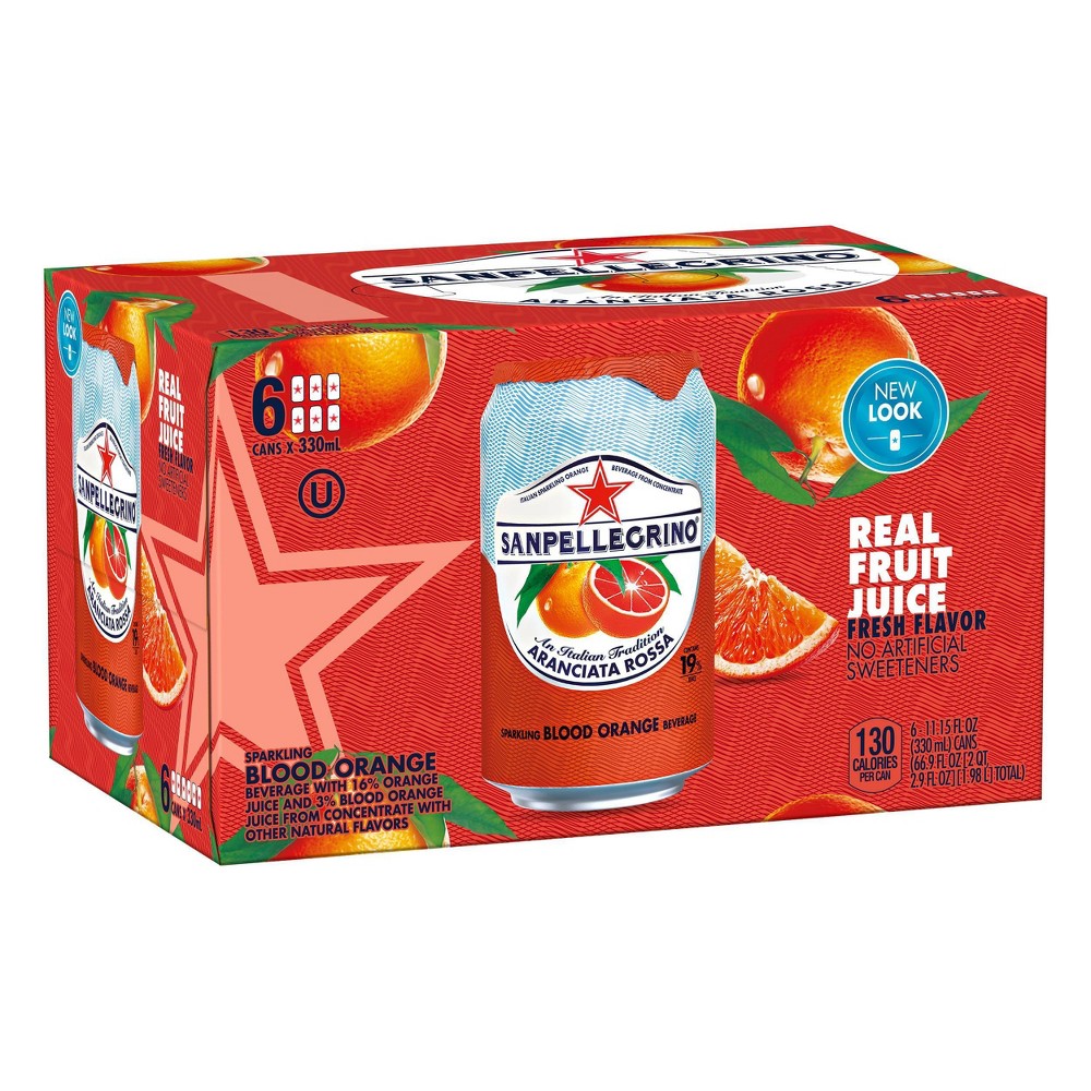 UPC 041508300360 product image for Sanpellegrino Sparkling Fruit Beverages Aranciata Rossa/Blood Orange - 6pk/11.15 | upcitemdb.com