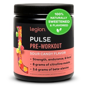 Legion Pulse Natural Pre-Workout Supplement - 20 Servings - 1 of 4