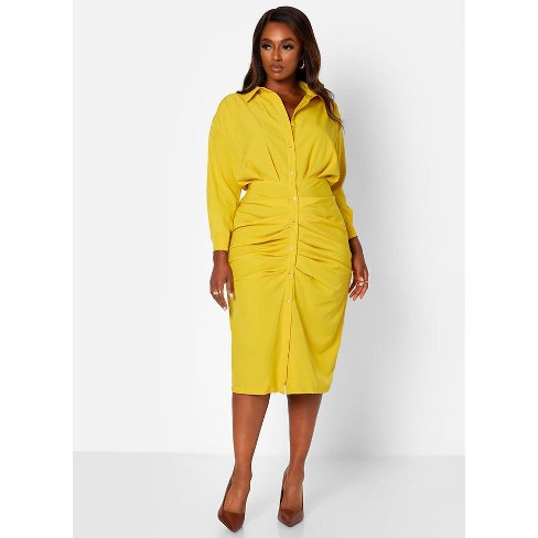 Target sales mustard dress