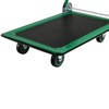 VisioGear Foldable Push Cart Dolly, Moving Platform Hand Truck with 360 Degree Swivel Wheels, Green, 28.7"*19"*32.5" - 4 of 4