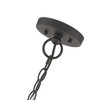 Livex Lighting Adams 4 - Light Pendant in  Black/Brushed Nickel - 3 of 4