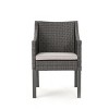 Christopher Knight Home Antibes Outdoor Wicker Dining Chairs with Cushion (Set of 2) - 4 of 4