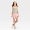 Girls' Long Bike Shorts - art class™ - 2 of 2