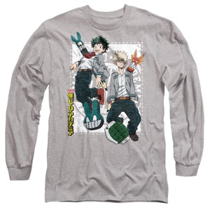 Men’s My Hero Academia - Season 6  Deku And Bakugo Long Sleeve T-Shirt - 1 of 4