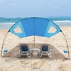 Beach Shade, Beach Canopy, Provides 150 Sq. Ft. of Shade, Compact & Easy to Carry, Sets up in 3 Minutes - 2 of 4