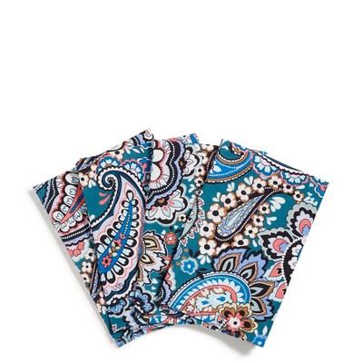 Vera Bradley Women's Outlet Cotton 4 Piece Napkin Set