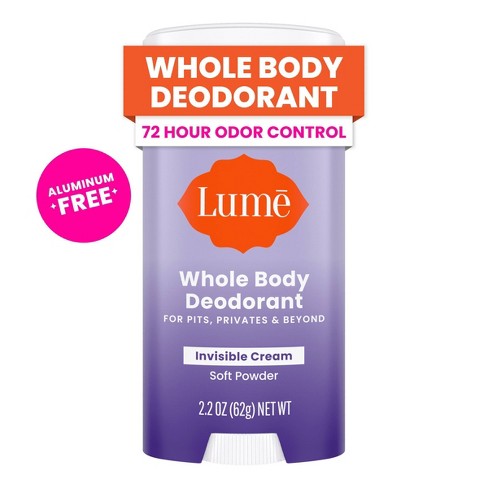 Lume Whole Body Women&rsquo;s Deodorant Invisible Cream Stick - Soft 